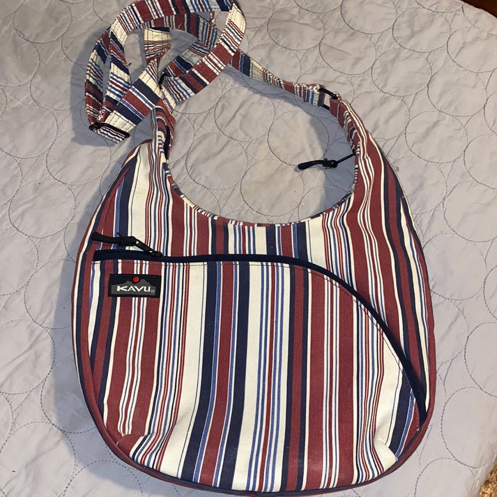 Striped Kavu crossbody